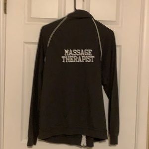 Massage therapist sweater